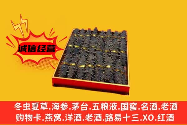 大理州宾川回收海参